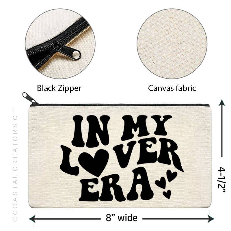 Taylor Inspired "In My Lover Era" Zipper Pouch (Packaged)