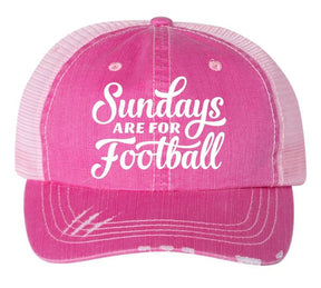 Sundays are for Football Embroidered Trucker Hat