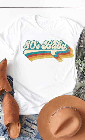 Retro 80's Baby Graphic Tee