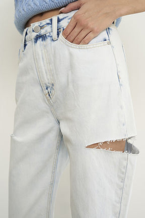 HIGH RISE LOOSE JEANS