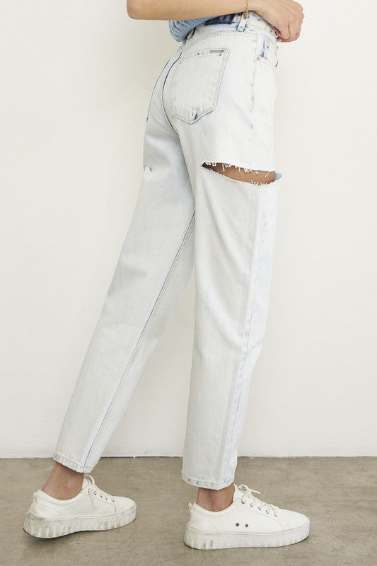 HIGH RISE LOOSE JEANS