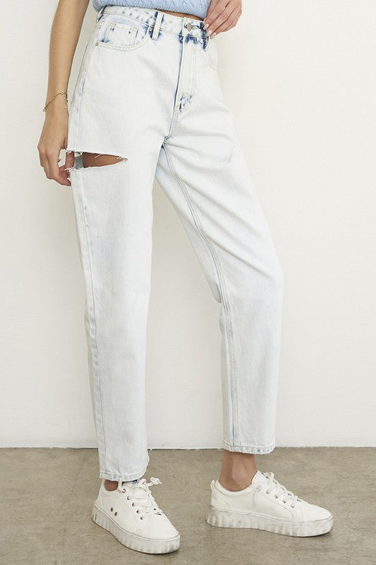 HIGH RISE LOOSE JEANS