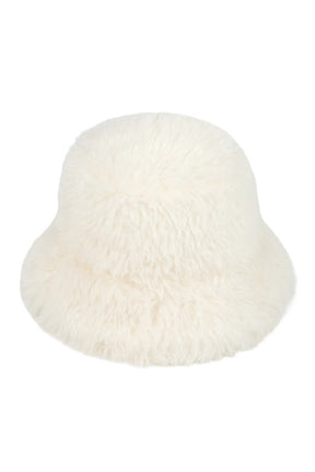 CC Faux Fur Bucket Hat