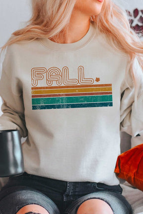 RETRO FALL GRAPHIC SWEATSHIRT