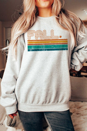 RETRO FALL GRAPHIC SWEATSHIRT