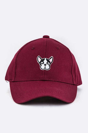 French Bulldog Patch Cotton Cap