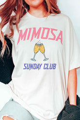 MIMOSA SUNDAY CLUB GRAPHIC TEE