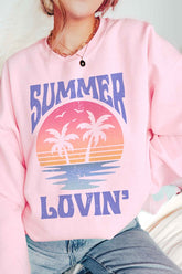 SUMMER LOVIN' GRAPHIC SWEATSHIRT