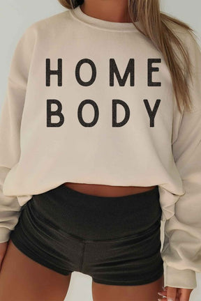 HOME BODY OVERSIZED SWEATSHIRT