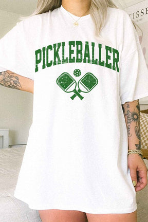 PICKLEBALLER OVERSIZED GRAPHIC TEE