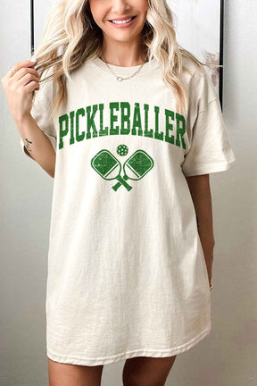 PICKLEBALLER OVERSIZED GRAPHIC TEE