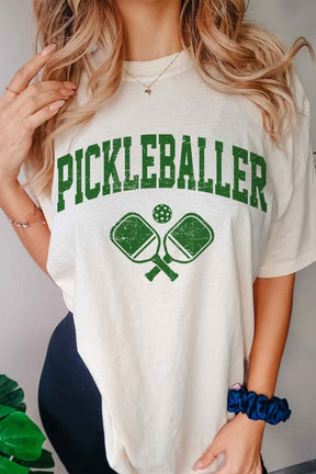 PICKLEBALLER OVERSIZED GRAPHIC TEE