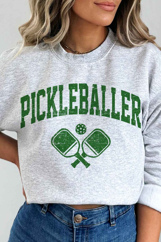 PICKLEBALLER GRAPHIC SWEATSHIRT