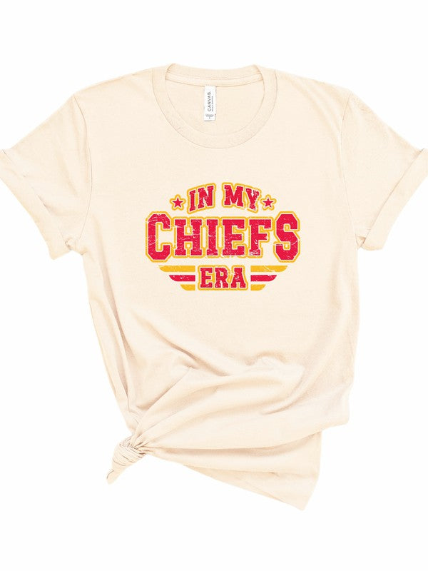 In My Chiefs Era Graphic Crew Neck Tee