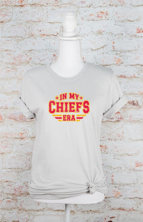 In My Chiefs Era Graphic Crew Neck Tee