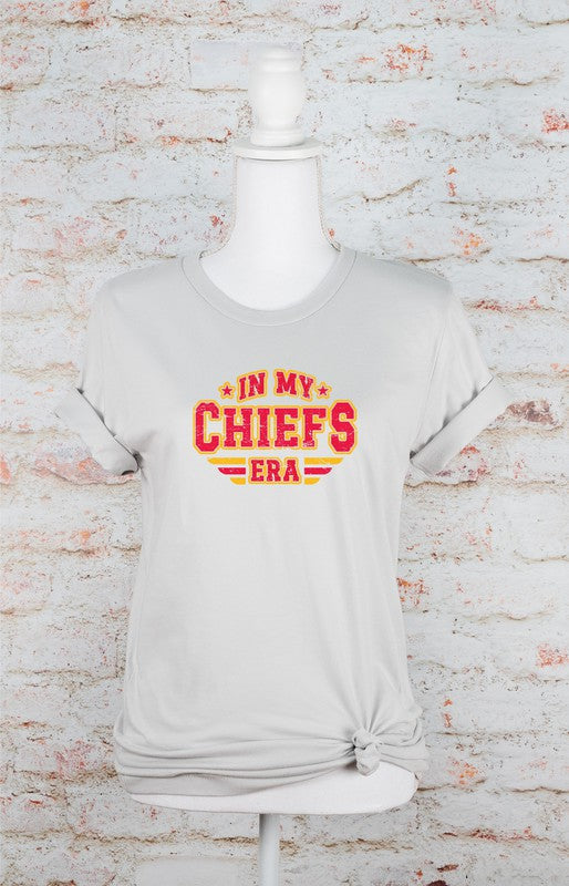 In My Chiefs Era Graphic Crew Neck Tee