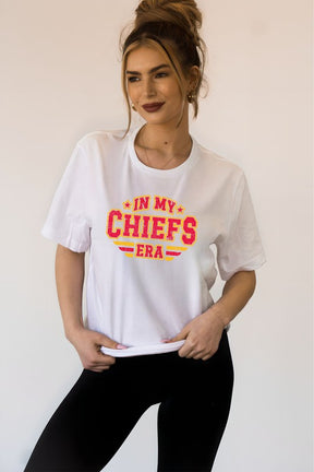 In My Chiefs Era Graphic Crew Neck Tee