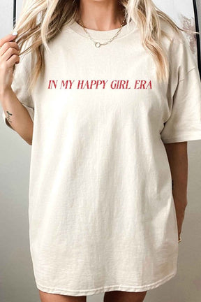 IN MY HAPPY GIRL ERA OVERSIZED TEE