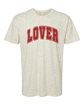 Lover Graphic Leopard Tee