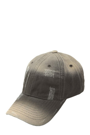 Distressed Washed Baseball Cap