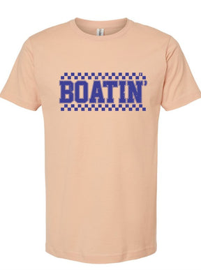 Boatin' Summer Tultex Graphic Tee