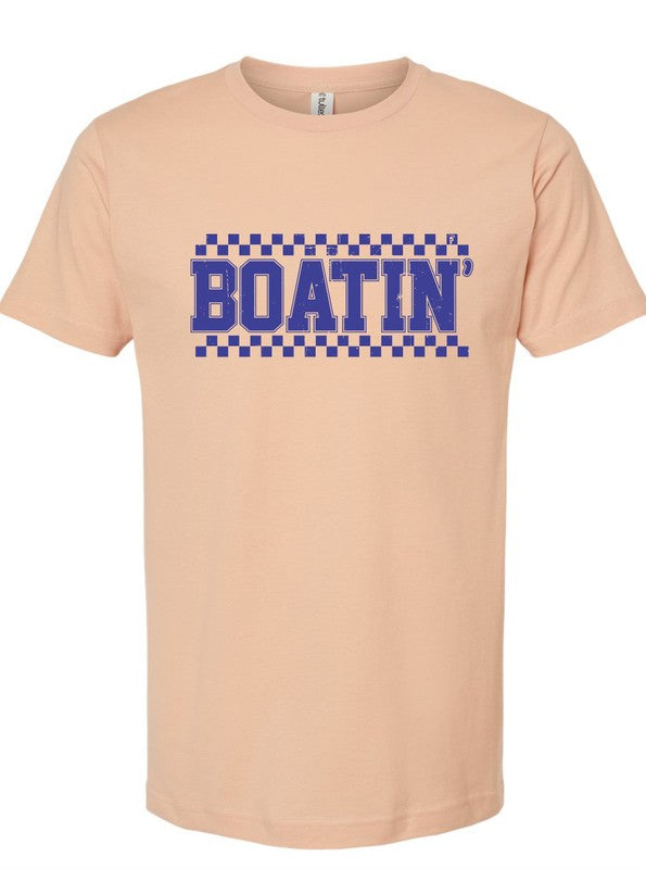 Boatin' Summer Tultex Graphic Tee