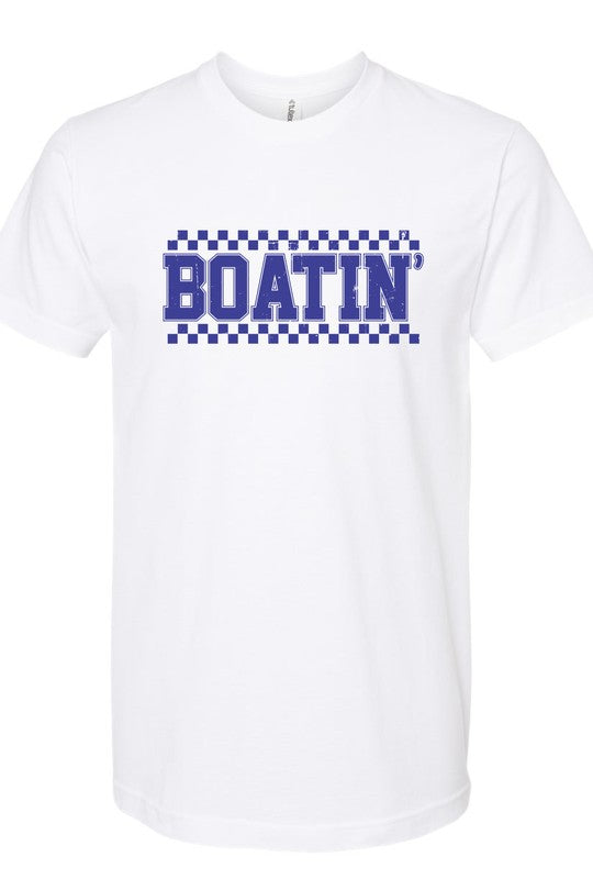 Boatin' Summer Tultex Graphic Tee