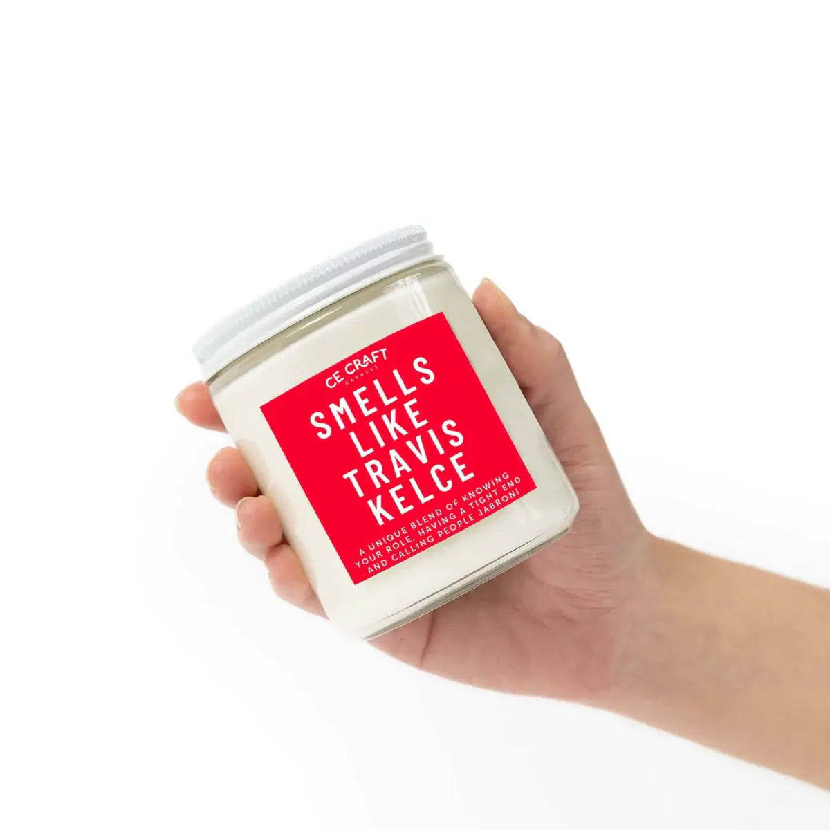 Smells Like Travis Kelce Candle: Large