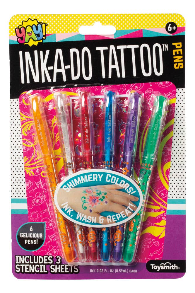 Yay! Ink-A-Do Tattoo Pens