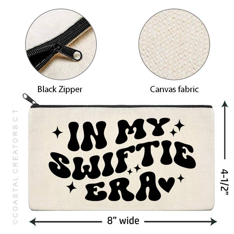 Taylor "In My Swiftie Era" Multi-Use Zipper Pouch (Packaged)