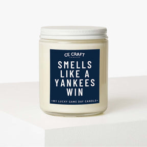 Smells Like a Custom Team Win Candle: White Driftwood / Large