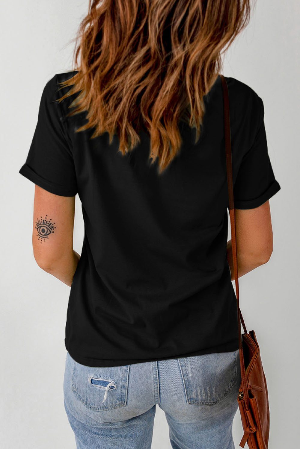 Expensive and Difficult Graphic Cuffed Sleeve Tee